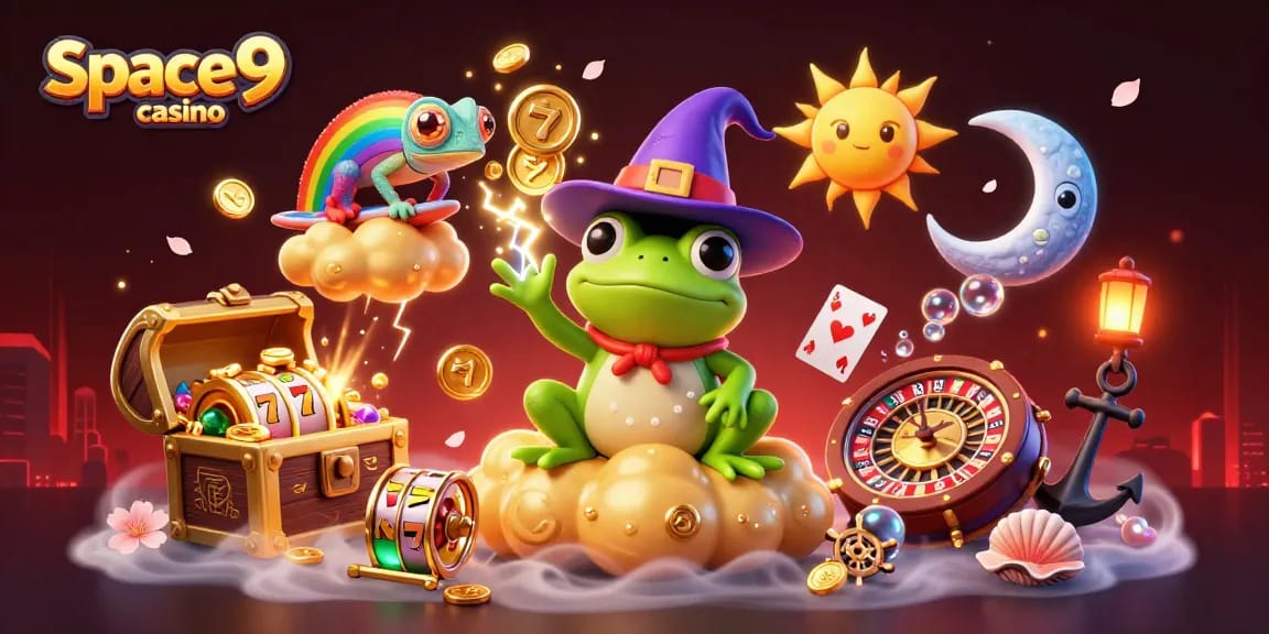 Spin the reels at space9 casino with fun characters and exciting gameplay elements.