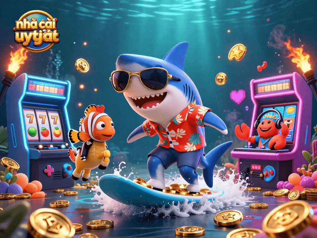 Experience excitement with nhà cái uy tín casino games featuring dynamic characters and gold coins.