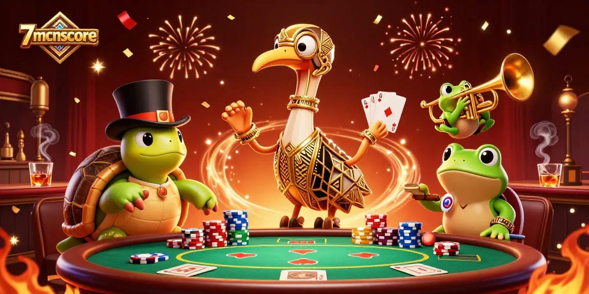 Engage in the vibrant world of 7mcnscore at a speakeasy, where poker and fun collide.