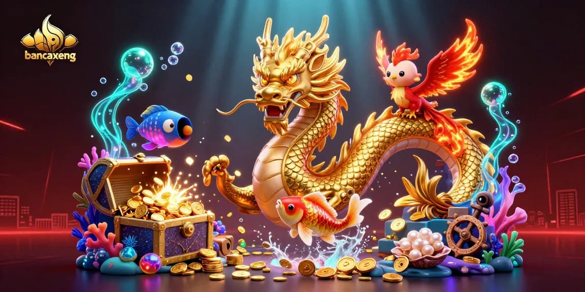 Catch thrilling wins in bancaxeng with dynamic fish shooting action and ocean treasures!