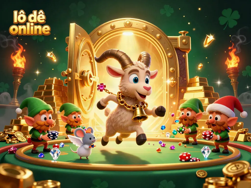 Engage in thrilling lô đề online action with vibrant characters and casino ambiance.