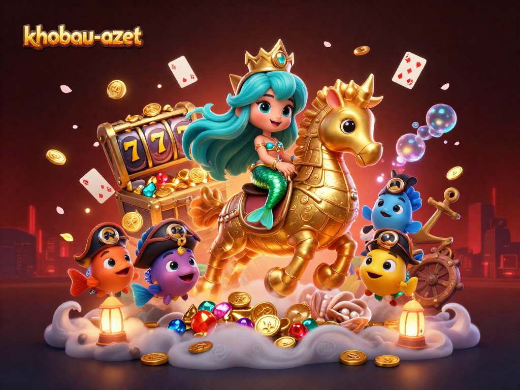 Engage with khobau-aztec for thrilling slot adventures among underwater treasures.