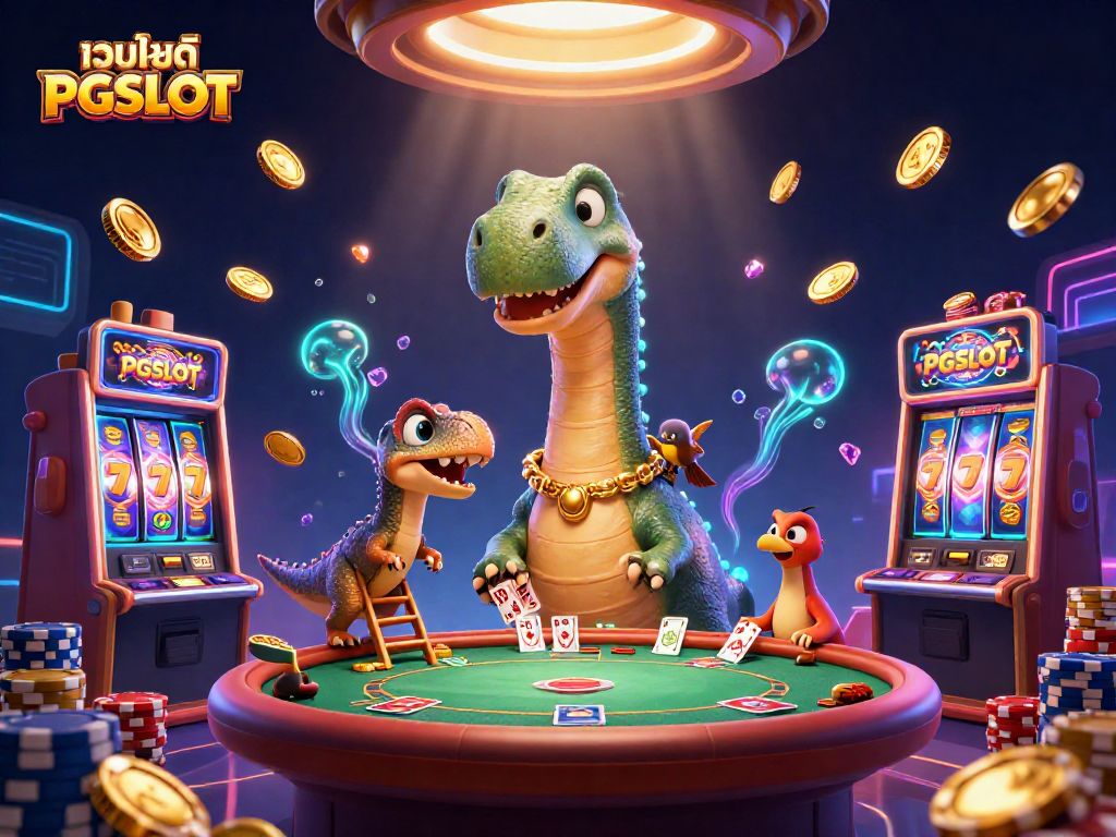 การเล่นเกมสล็อตออนไลน์ในเว็บไซต์ PGSLOT ด้วยบรรยากาศสุดพิเศษ