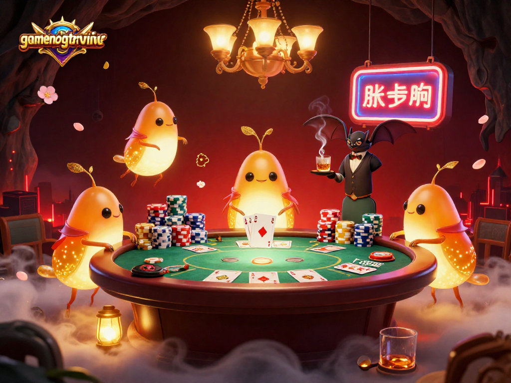 Engage in exciting gaming at gamenongtraivuive with vibrant poker action and a whimsical atmosphere.