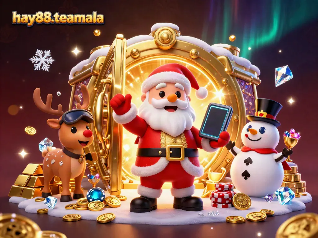 Experience the thrill of winning at hay88-teamala with dynamic slots, gold treasures, and festive characters