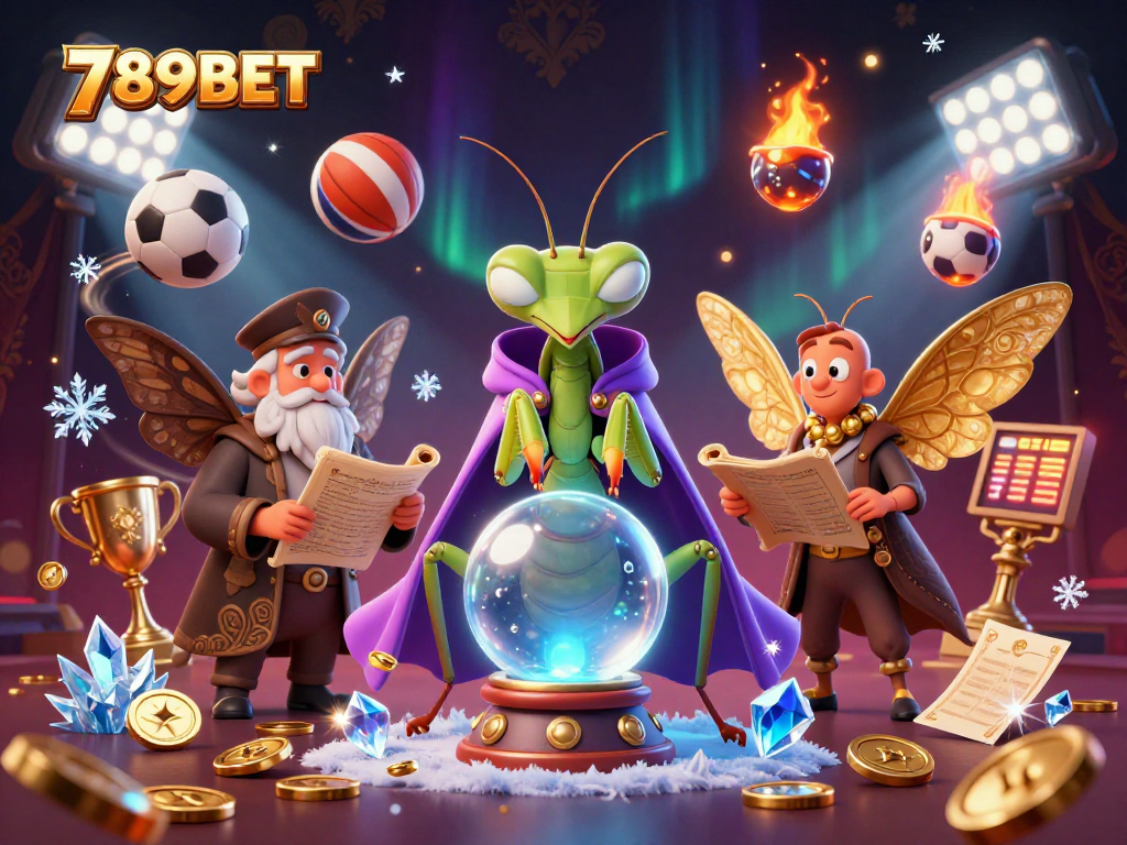 Discover the thrilling 789BET experience with dynamic sports elements and characters in a vibrant casino setting.