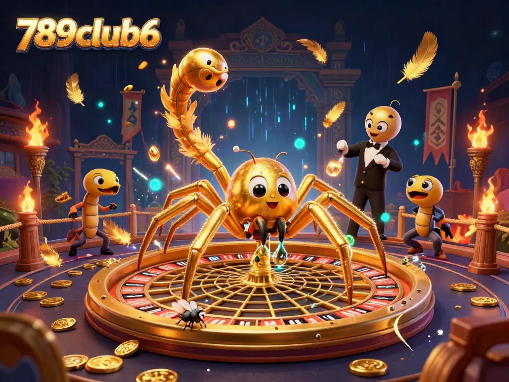 Experience thrilling bets with 789club6 at a dynamic roulette scene driven by vibrant characters.
