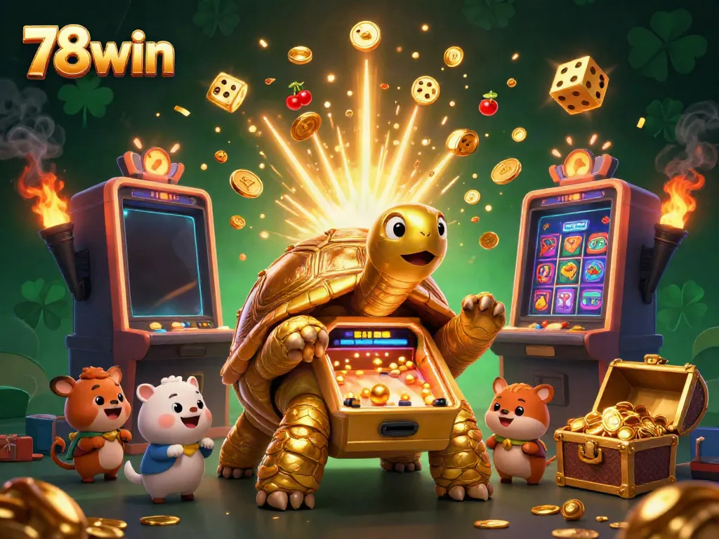 Experience thrilling gameplay at 78win with vibrant slot machines and captivating casino elements.