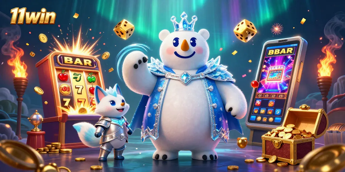 Win big at 11win with a spectacular jackpot slot machine experience bursting with excitement