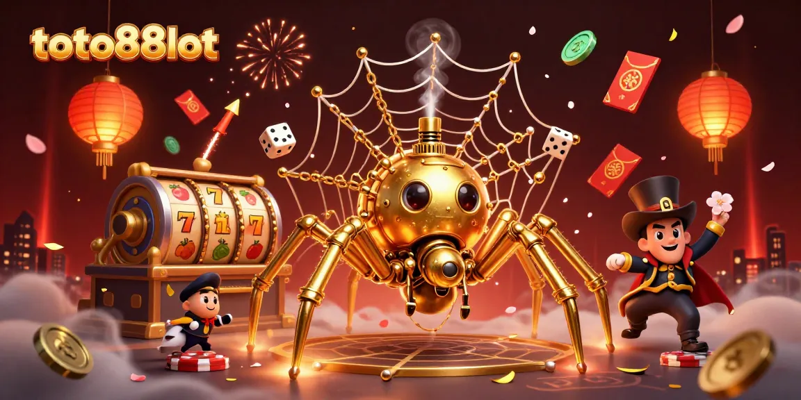 Experience the thrill of toto88slot with vibrant slot reels, immersive characters, and rich casino elements