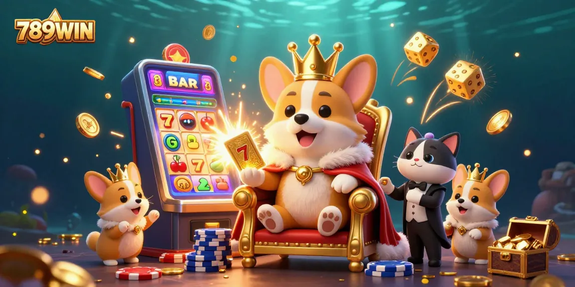 Experience thrilling action at 789WIN with vibrant 3D casino characters and dynamic gaming elements.