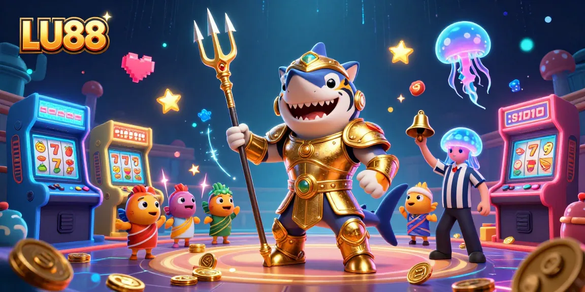 Engage with LU88 thrilling slot adventures featuring vibrant characters and arcade elements.