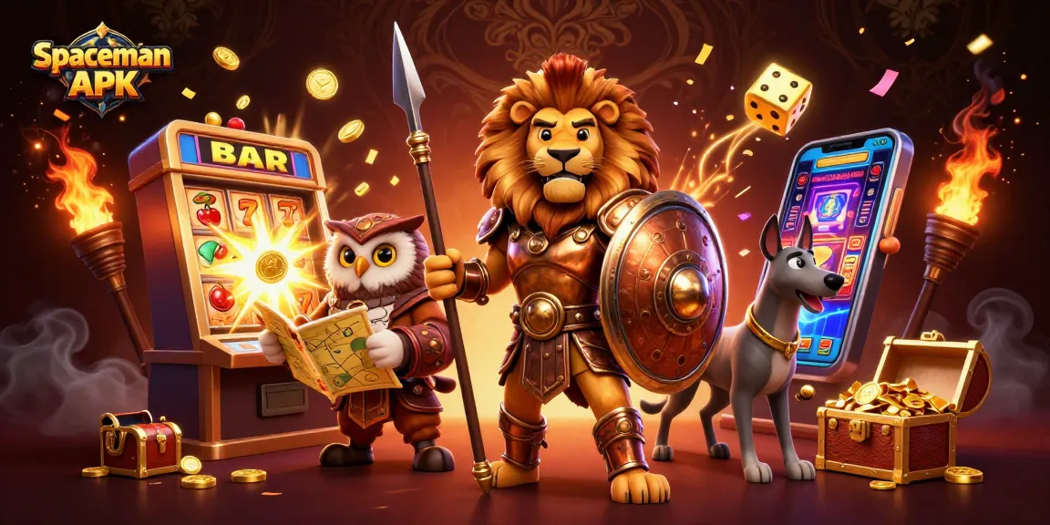 Mainkan Spaceman APK untuk meraih jackpot dengan slot gacor di dunia kasino digital.