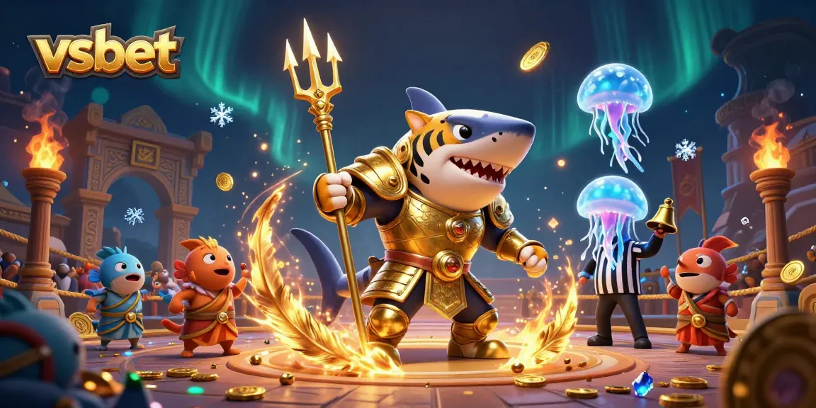 Experience the excitement of vsbet in an explosive underwater gaming scene featuring vibrant characters and dynamic elements.