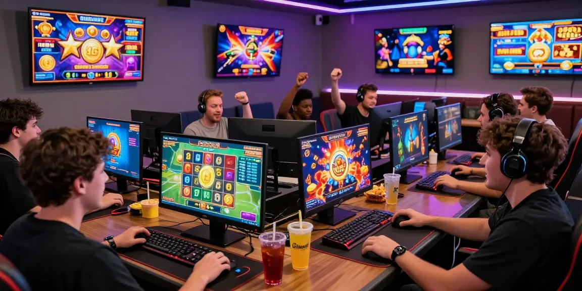 Exciting gameplay at loket88, showcasing players enjoying slot gacor with vivid graphics and lively atmosphere.