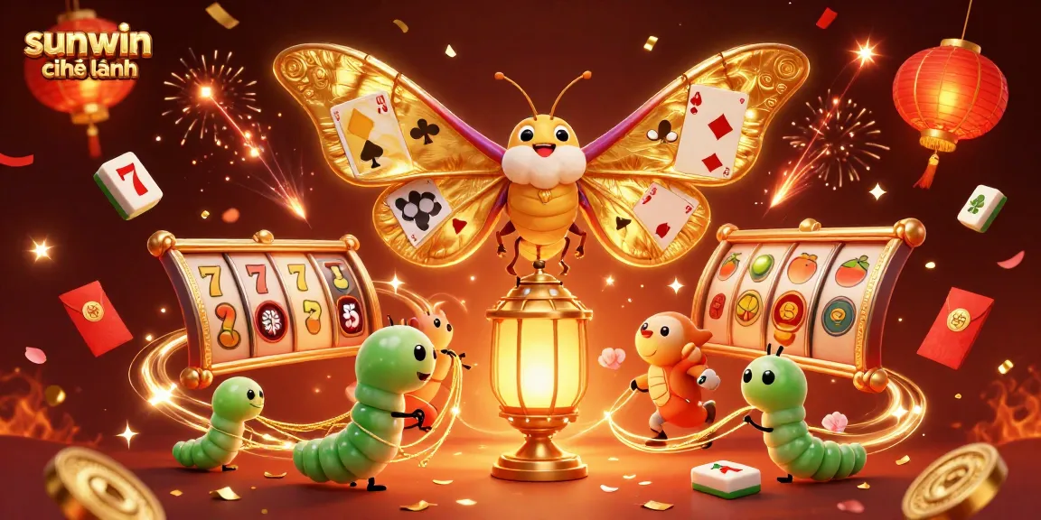 Experience the thrill of sunwin chính hãng with vibrant casino elements and captivating characters.
